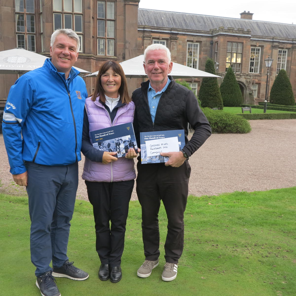 Cheshire Mixed Foursomes Championship 2022 – Barry Martin & Ann Scriven 1st place winners
